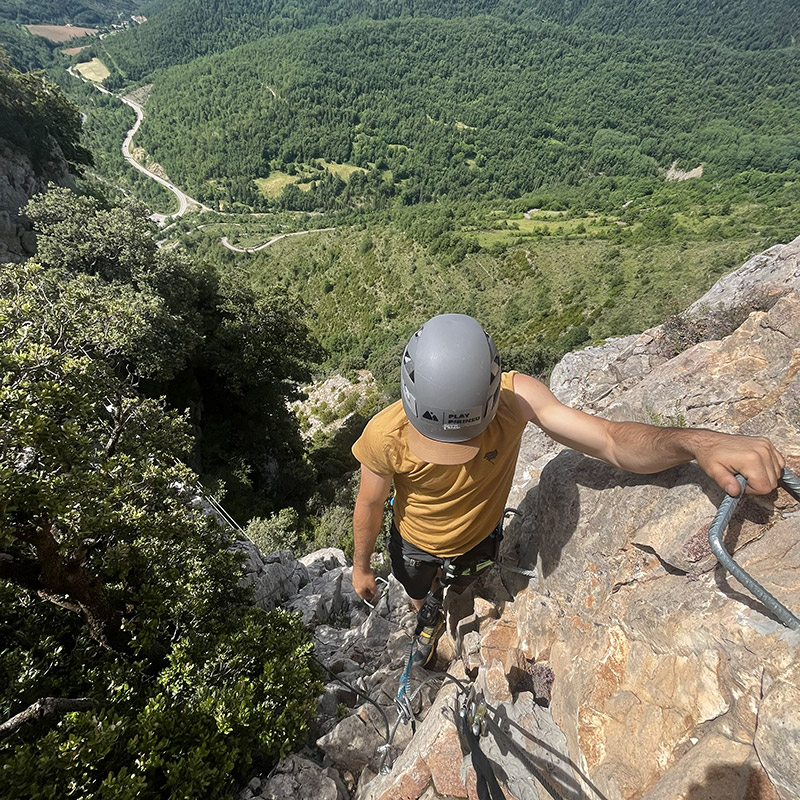 Via ferrada Croqueta de Obarra (Beranuy, Huesca) - Imatge 2