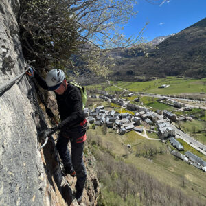 Via ferrada Roca de Carrera (Barruera, Lleida)